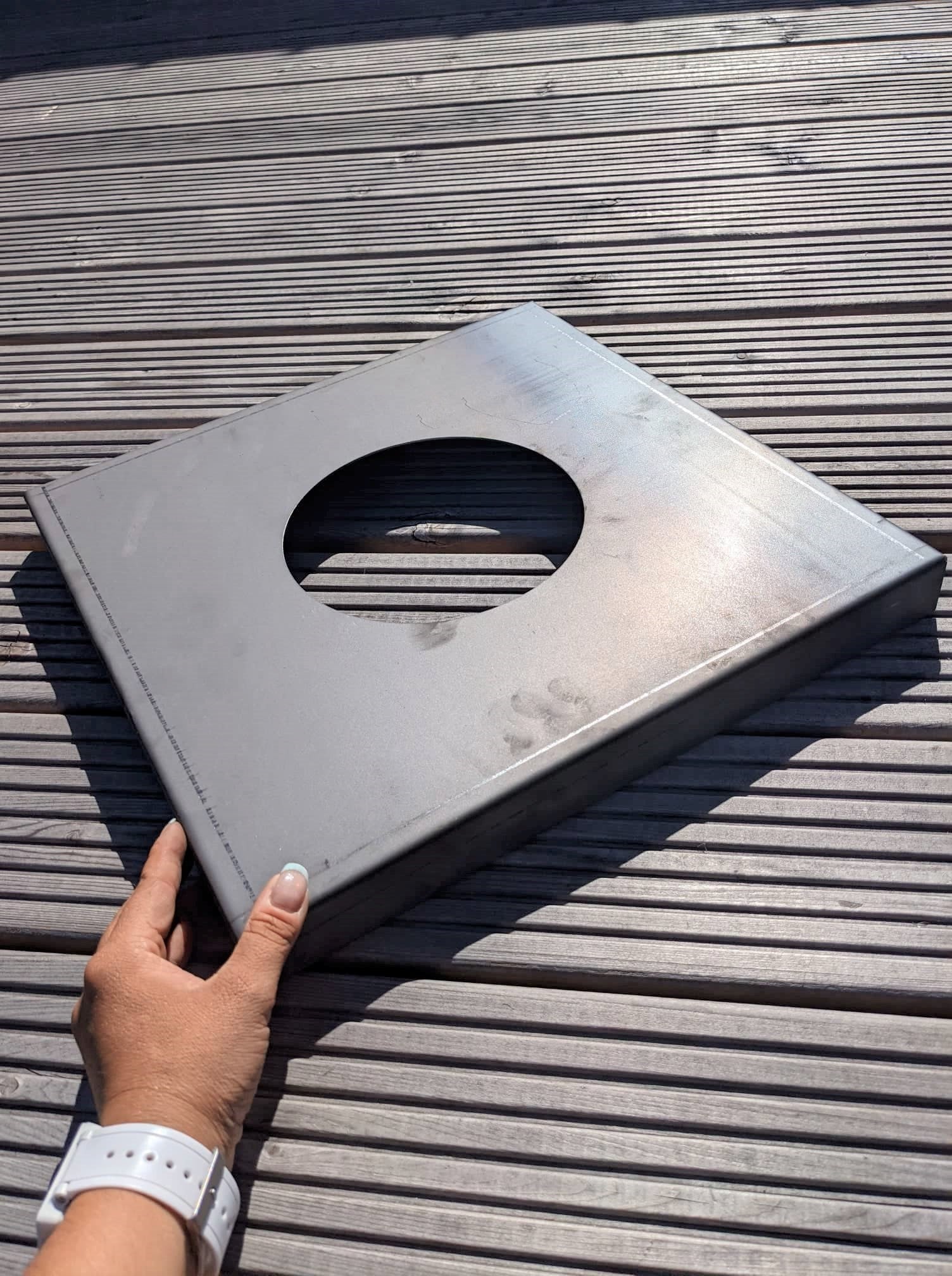 Deckel für Feuerkorb / 40x40cm